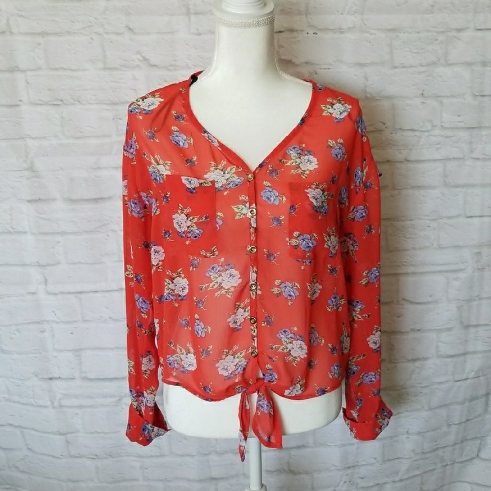 Forever 21 Floral Top